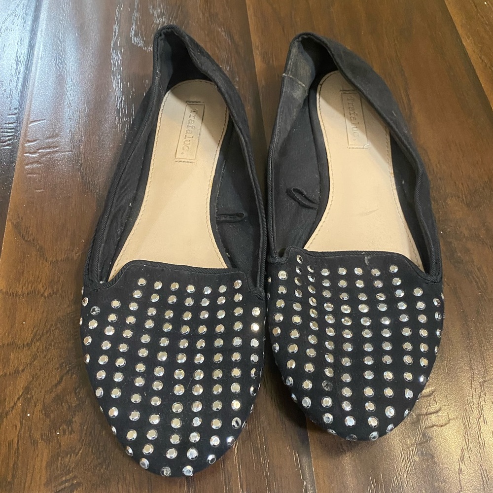 Studded loafer- worn